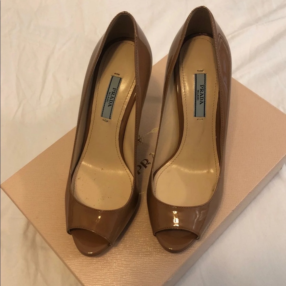 Prada Peep toe heel